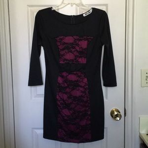 Black and maroon ModCloth.